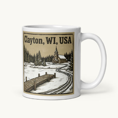 Clayton, WI Coffee Mug