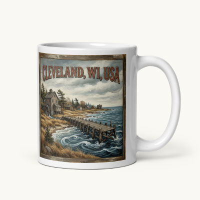 Cleveland, WI Coffee Mug