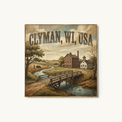 Clyman, WI Metal Print