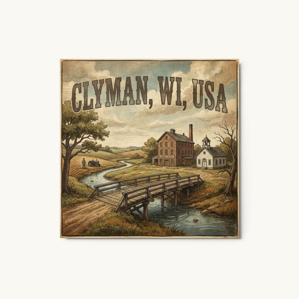 Clyman, WI Metal Print