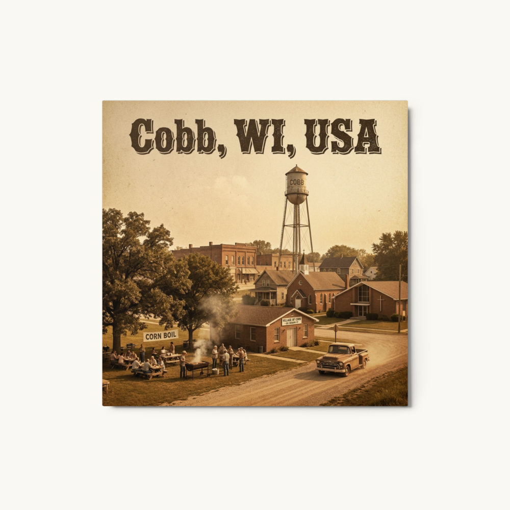 Cobb, WI Metal Print