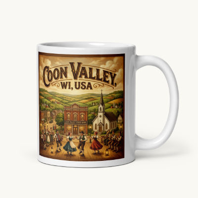 Coon Valley, WI Coffee Mug