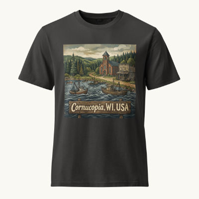 Cornucopia, WI Vintage Tee
