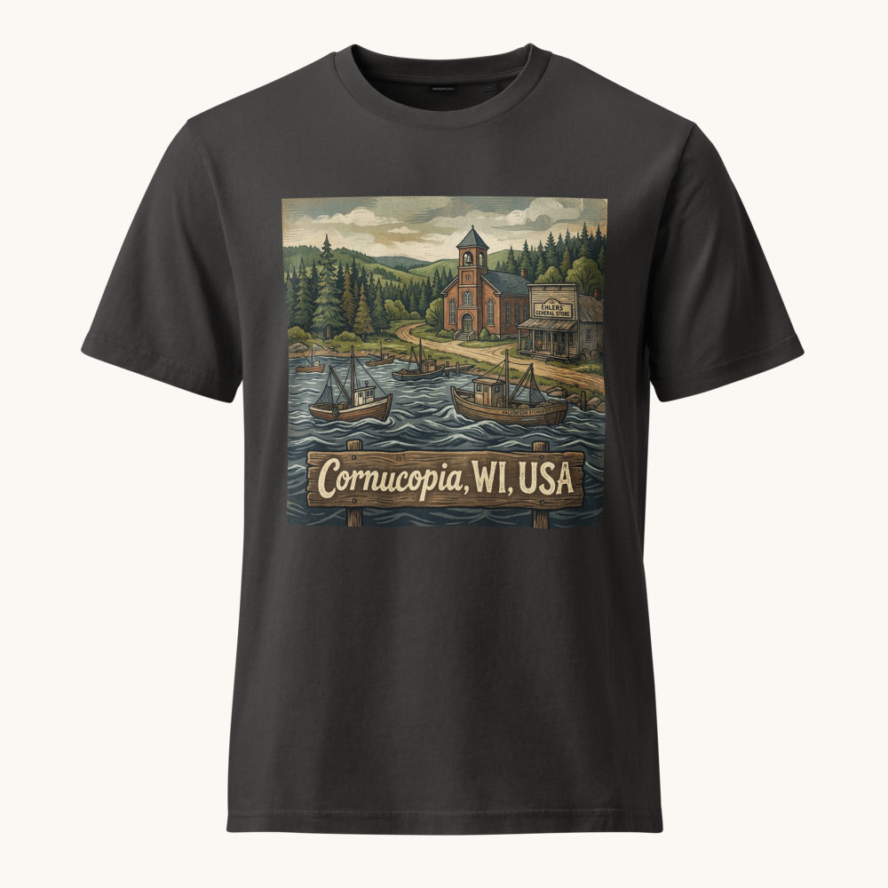 Cornucopia, WI Vintage Tee