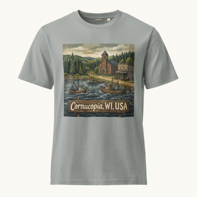 Cornucopia, WI Vintage Tee