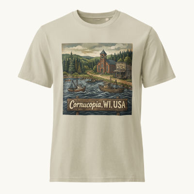 Cornucopia, WI Vintage Tee