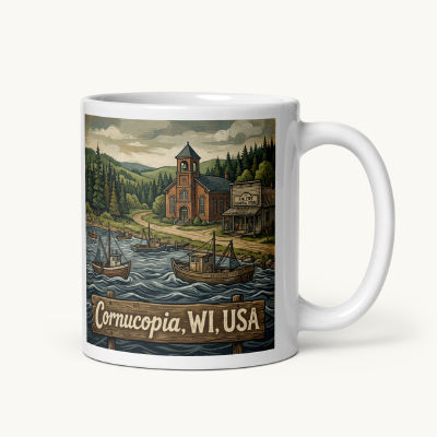 Cornucopia, WI Coffee Mug
