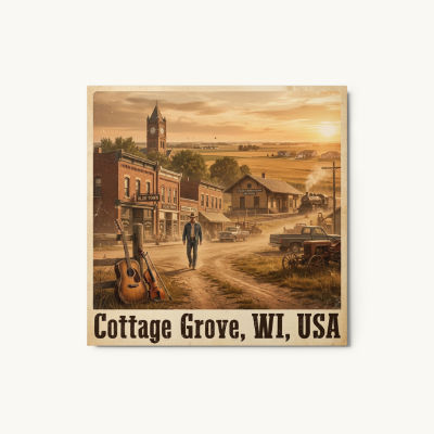 Cottage Grove, WI Metal Print