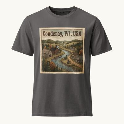 Couderay, WI Vintage Tee