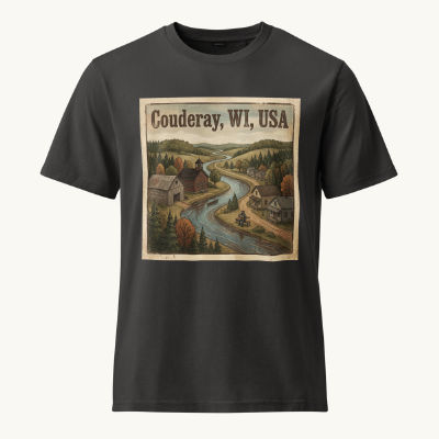 Couderay, WI Vintage Tee
