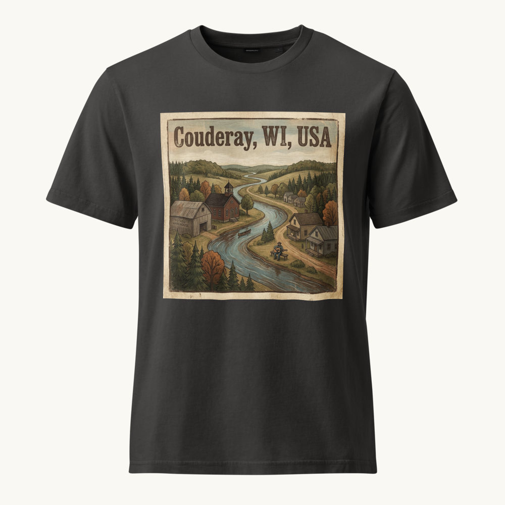 Couderay, WI Vintage Tee