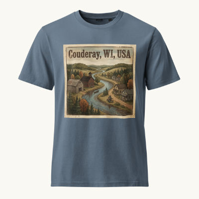 Couderay, WI Vintage Tee