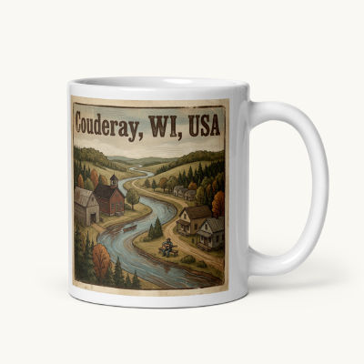 Couderay, WI Coffee Mug