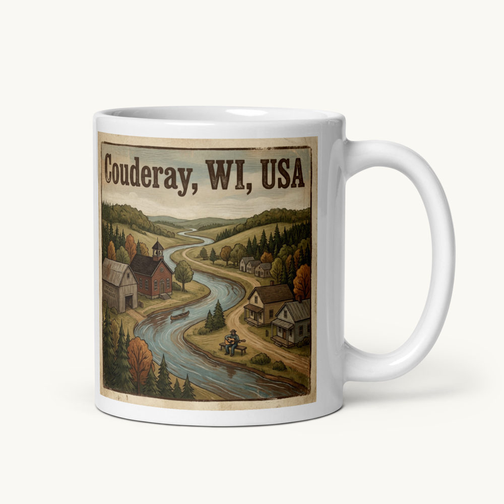 Couderay, WI Coffee Mug
