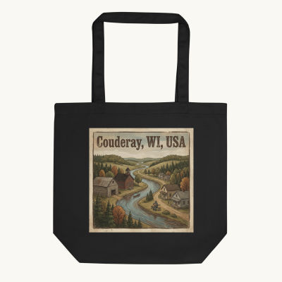 Couderay, WI Tote Bag