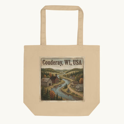 Couderay, WI Tote Bag
