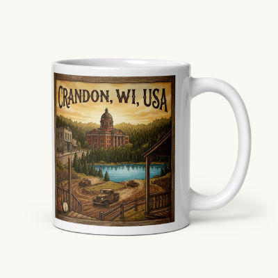 Crandon, WI Coffee Mug