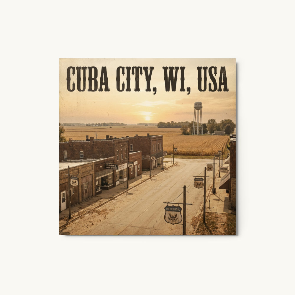 Cuba City, WI Metal Print