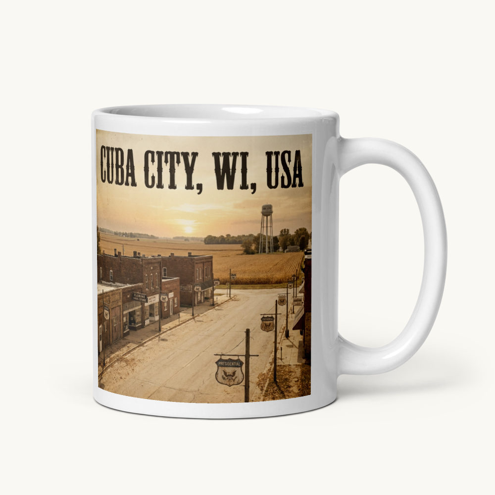 Cuba City, WI Coffee Mug