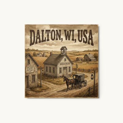Dalton, WI Metal Print
