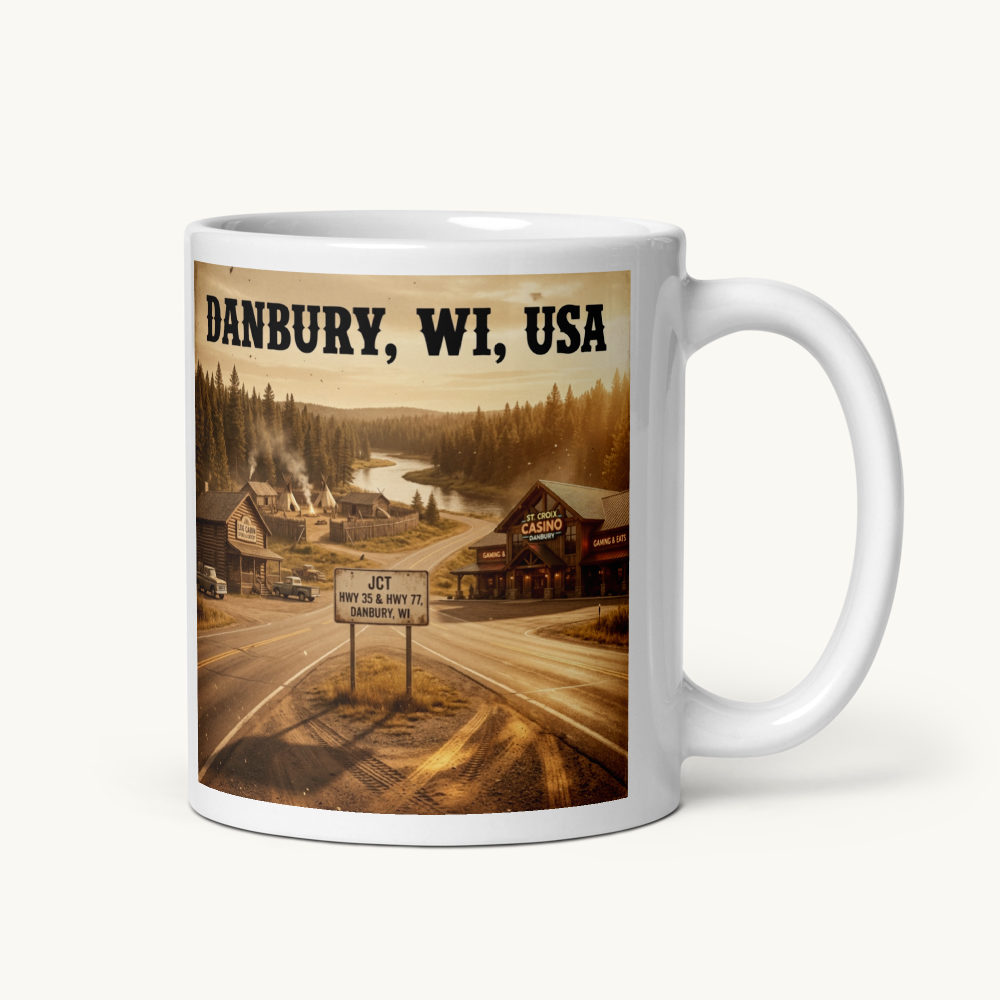 Danbury, WI Coffee Mug