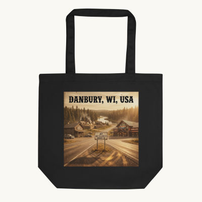 Danbury, WI Tote Bag