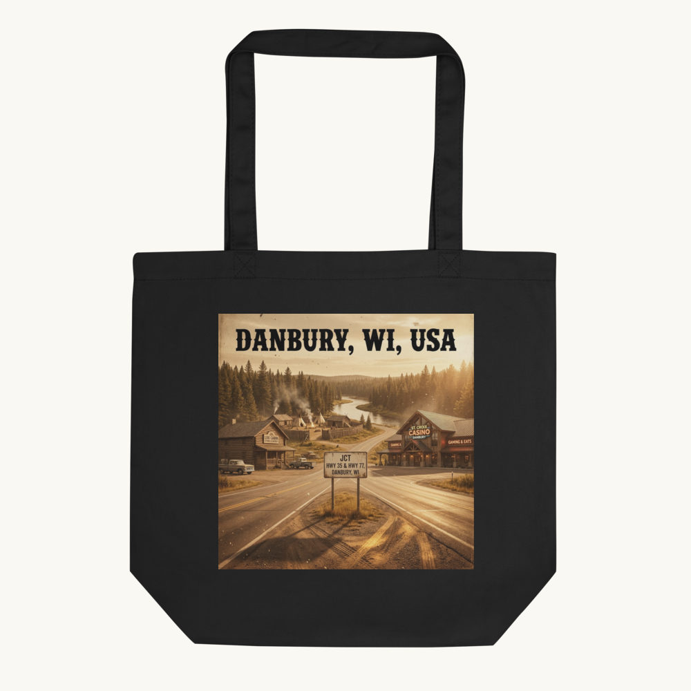 Danbury, WI Tote Bag