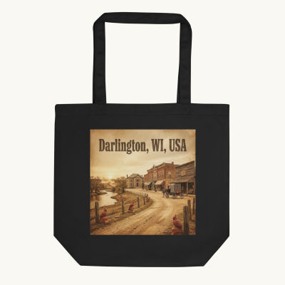 Darlington, WI Tote Bag