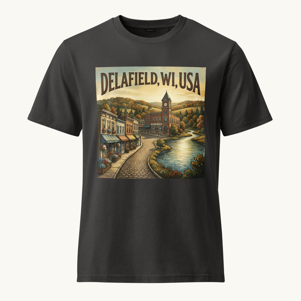 Delafield, WI Vintage Tee