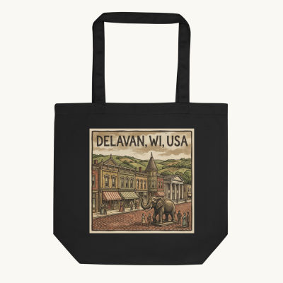 Delavan, WI Tote Bag