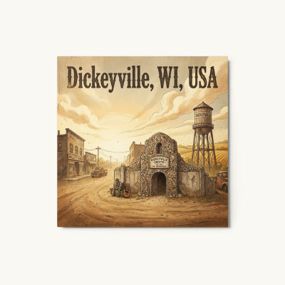 Dickeyville, WI Metal Print