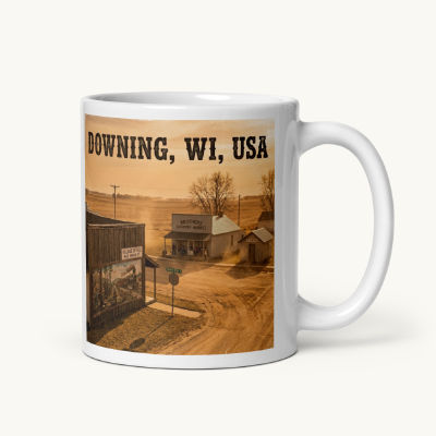 Downing, WI Coffee Mug