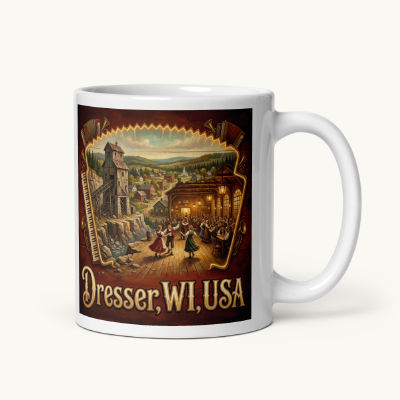 Dresser, WI Coffee Mug