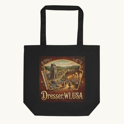 Dresser, WI Tote Bag