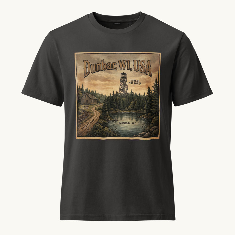 Dunbar, WI Vintage Tee