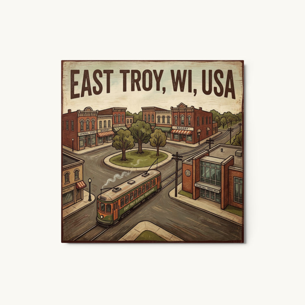 East Troy, WI Metal Print