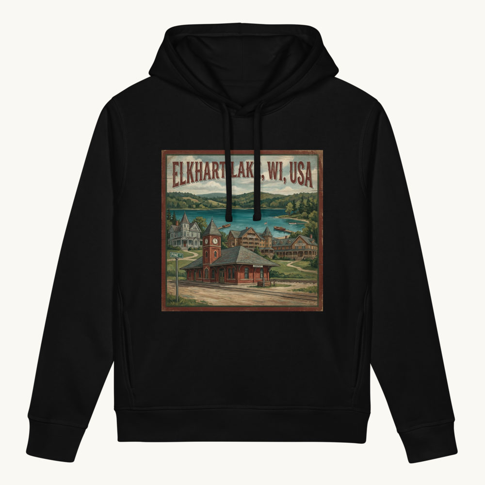 Elkhart Lake, WI Hoodie
