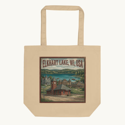 Elkhart Lake, WI Tote Bag