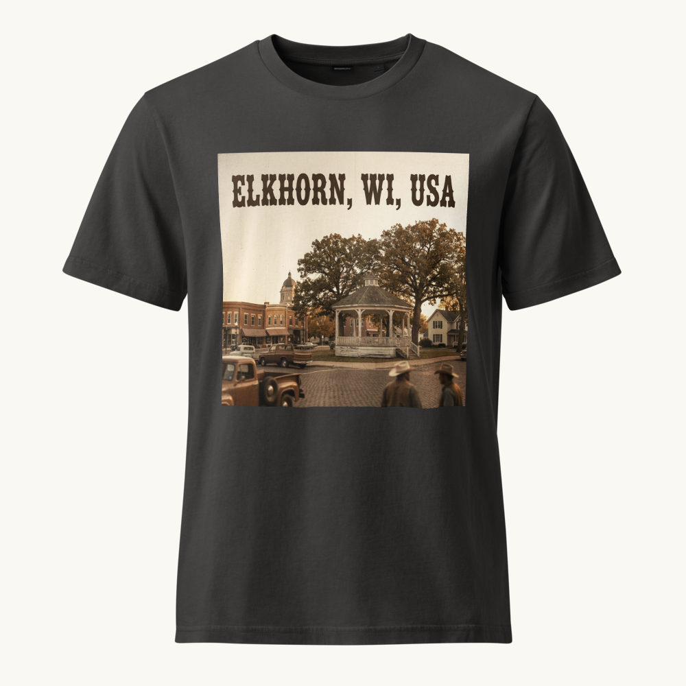 Elkhorn, WI Vintage Tee