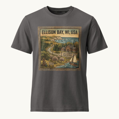 Ellison Bay, WI Vintage Tee