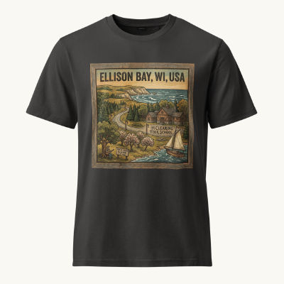 Ellison Bay, WI Vintage Tee