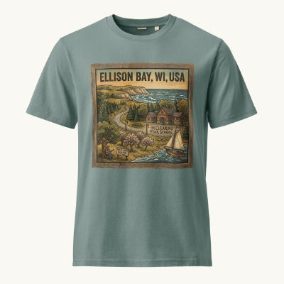 Ellison Bay, WI Vintage Tee