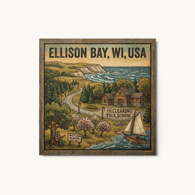 Ellison Bay, WI Metal Print