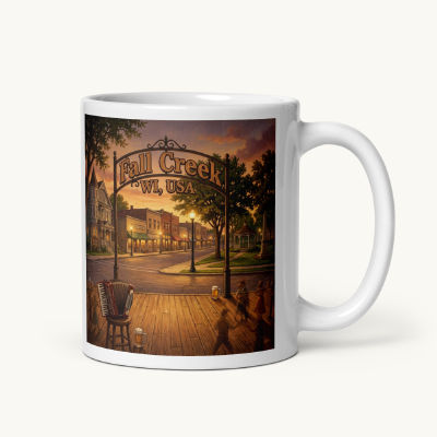 Fall Creek, WI Coffee Mug