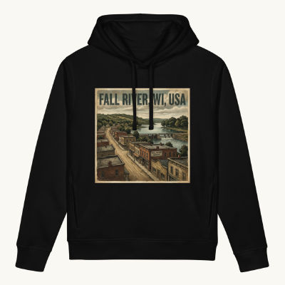 Fall River, WI Hoodie