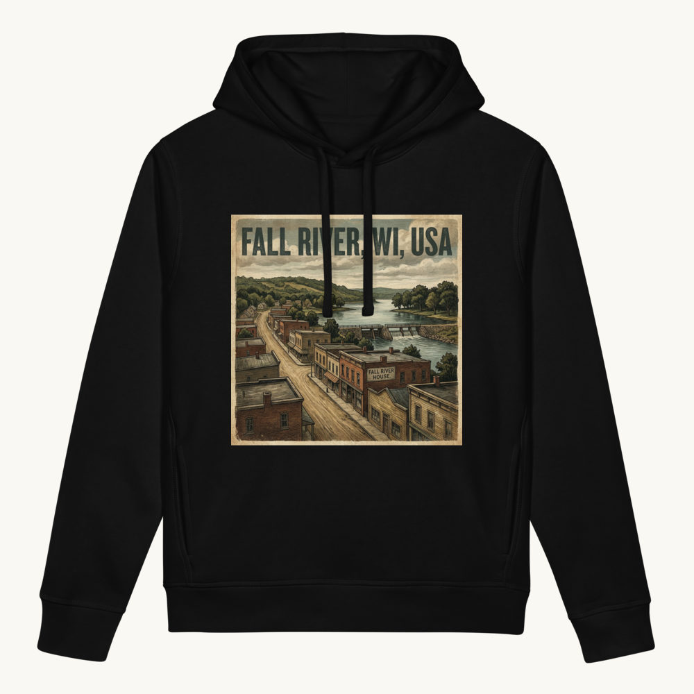 Fall River, WI Hoodie