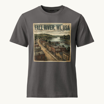 Fall River, WI Vintage Tee