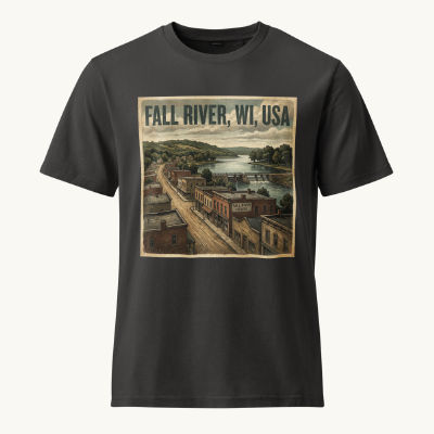 Fall River, WI Vintage Tee