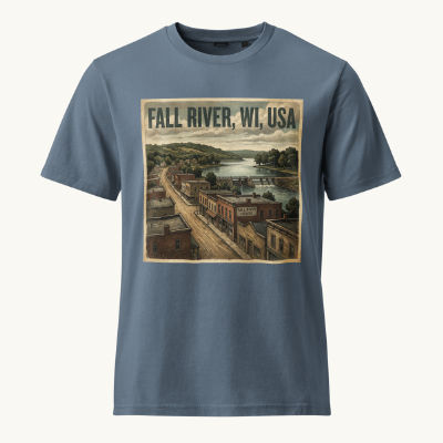 Fall River, WI Vintage Tee