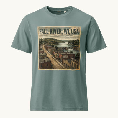 Fall River, WI Vintage Tee